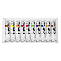 Zestaw 10 farb akrylowych Phoenix Artist 10 x 22 ml