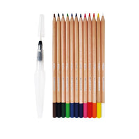 Zestaw 12 kredek akwarelowych Daler Rowney z pędzelkiem wodnym | Artmie