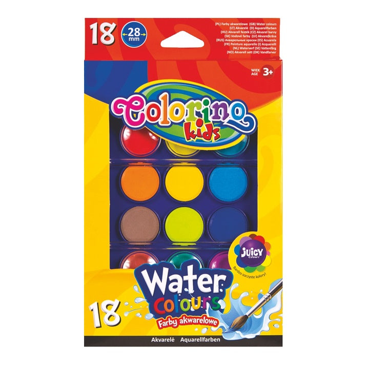 Zestaw 18 akwareli Colorino | Artmie