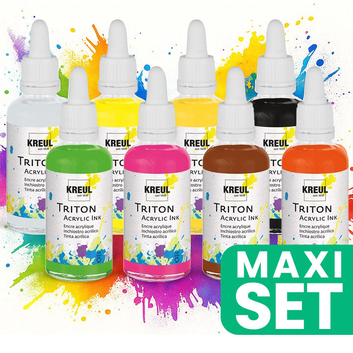 Zestaw 8 farb akrylowych Triton Kreul | Artmie