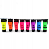 Zestaw 8 neonowych farb akrylowych Phoenix 8 x 21 ml