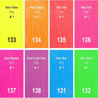 Zestaw 8 neonowych farb akrylowych Phoenix 8 x 21 ml