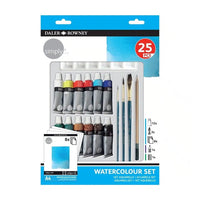 Daler Rowney Zestaw akwareli z akcesoriami 25 szt. | Artmie