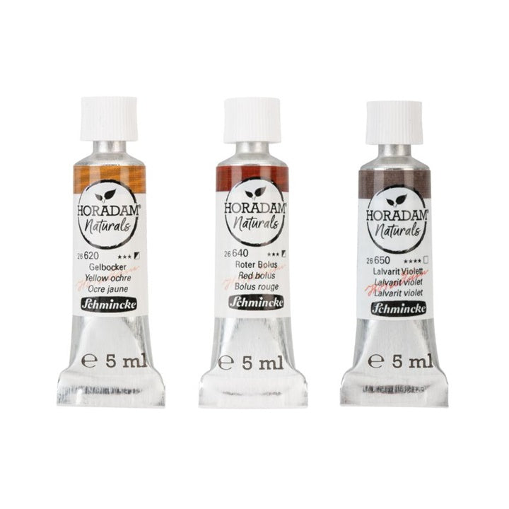 Zestaw akwareli HORADAM Naturals Trio Earth | Artmie