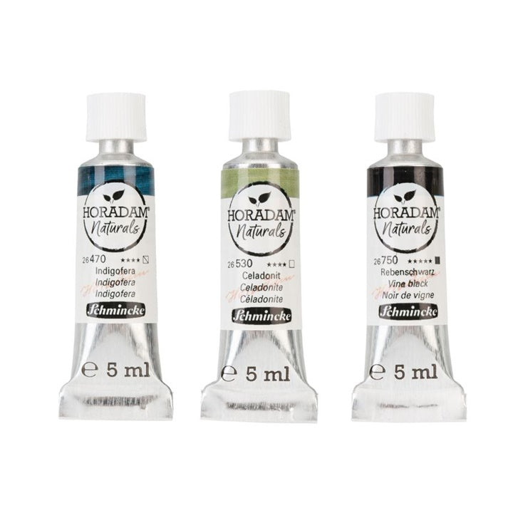 Zestaw akwareli Trio Water HORADAM Naturals | Artmie