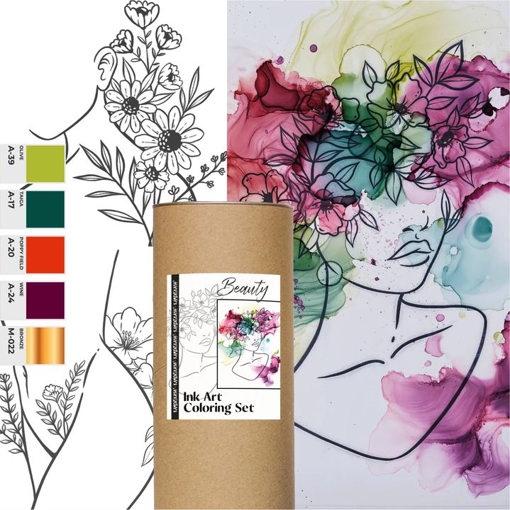 Zestaw atramentów KAMENSKAYA 'BEAUTY' | Artmie