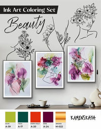 Zestaw atramentów KAMENSKAYA 'BEAUTY' | Artmie