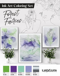Zestaw atramentów KAMENSKAYA 'FOREST FAIRIES' | Artmie