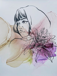 Zestaw atramentów KAMENSKAYA 'GIRLS AND FLOWERS' | Artmie