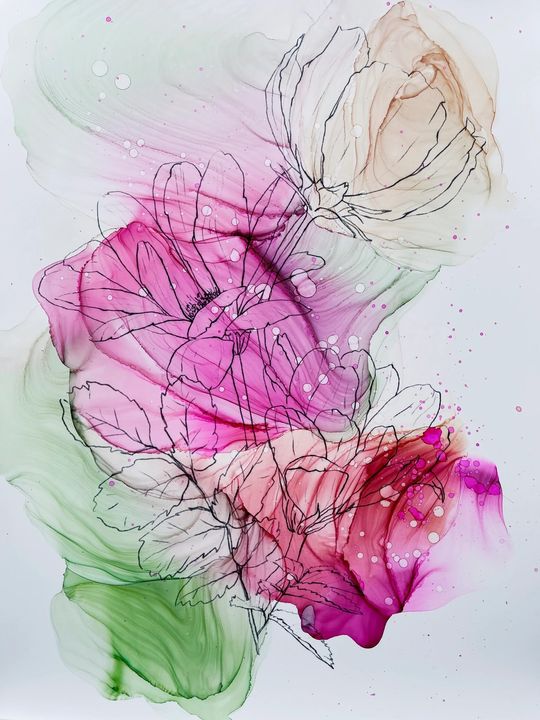 Zestaw atramentów KAMENSKAYA 'SUMMER FLOWERS' | Artmie