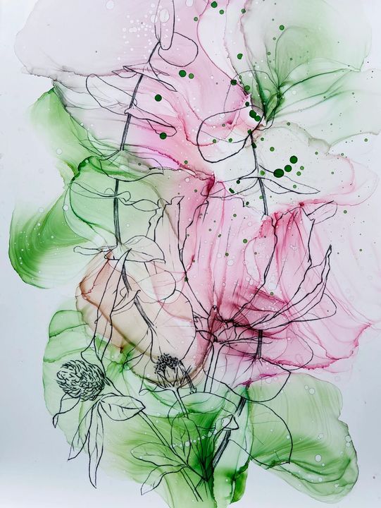 Zestaw atramentów KAMENSKAYA 'SUMMER FLOWERS' | Artmie