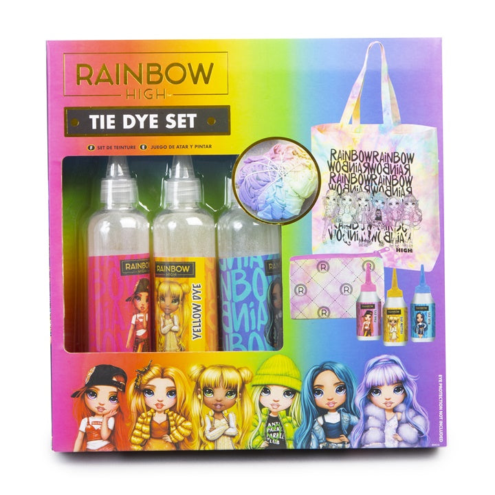 Zestaw batikowy RAINBOW HIGH z płócienną torbą | Artmie