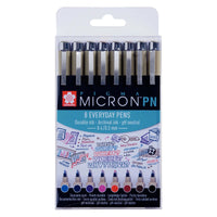 Zestaw cienkopisów Sakura Pigma Micron PN 8 szt.
