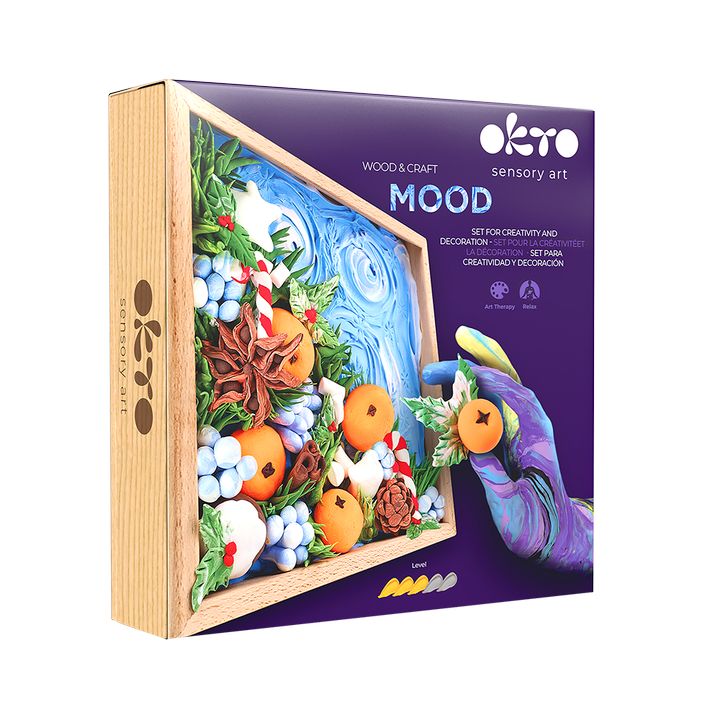 Zestaw do modelowania OKTO w drewnianej ramie | Artmie