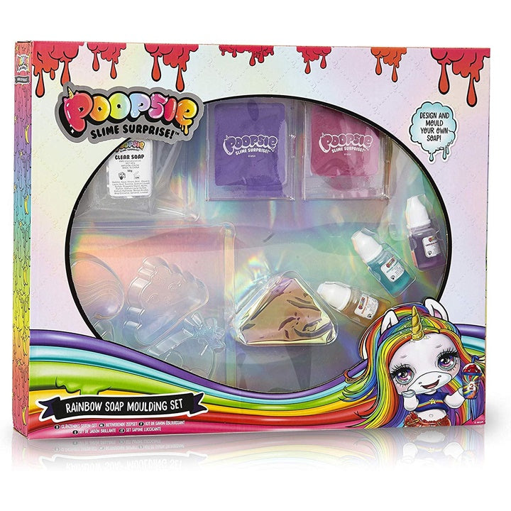 Zestaw do samodzielnego wyrobu mydełek Poopsie Rainbow | Artmie