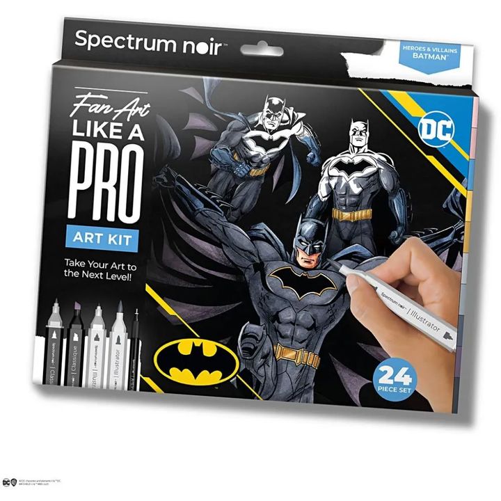 Zestaw do tworzenia ilustracji BATMAN | Artmie