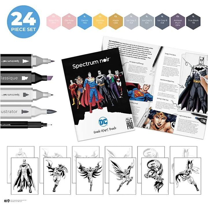 Zestaw do tworzenia ilustracji BATMAN | Artmie