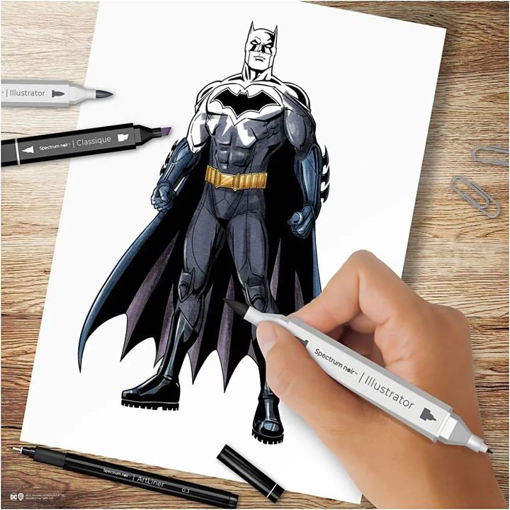 Zestaw do tworzenia ilustracji BATMAN | Artmie