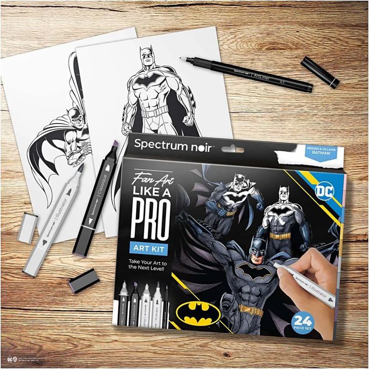 Zestaw do tworzenia ilustracji BATMAN | Artmie