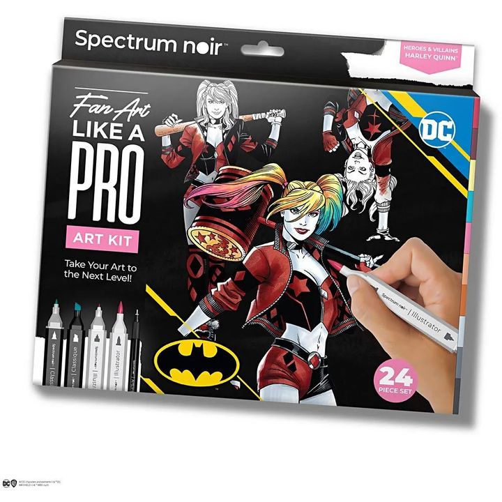 Zestaw do tworzenia ilustracji HARLEY QUINN | Artmie