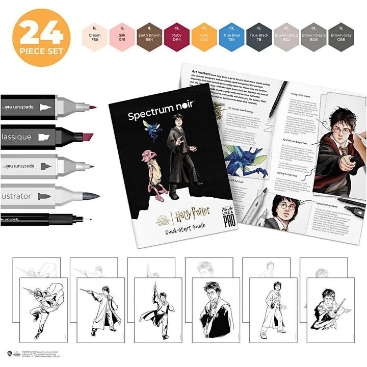 Zestaw do tworzenia ilustracji HARRY POTTER | Artmie