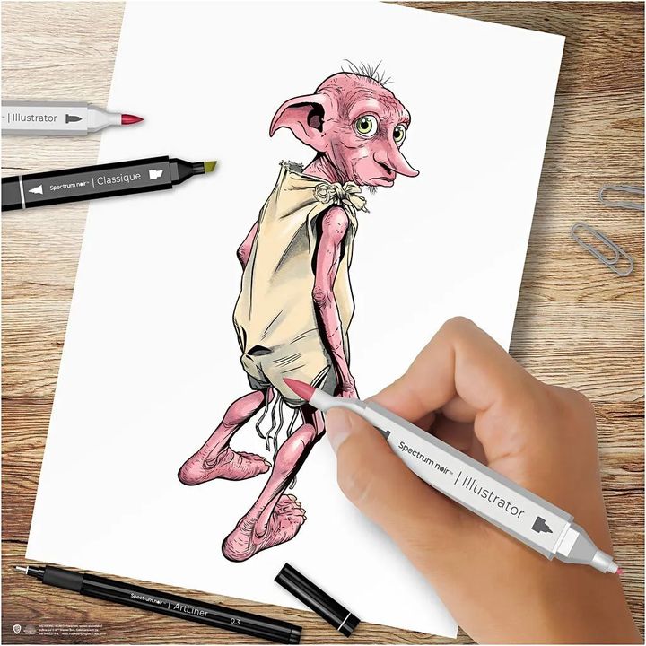 Zestaw do tworzenia ilustracji HARRY POTTER: MAGICAL COMPANIONS | Artmie