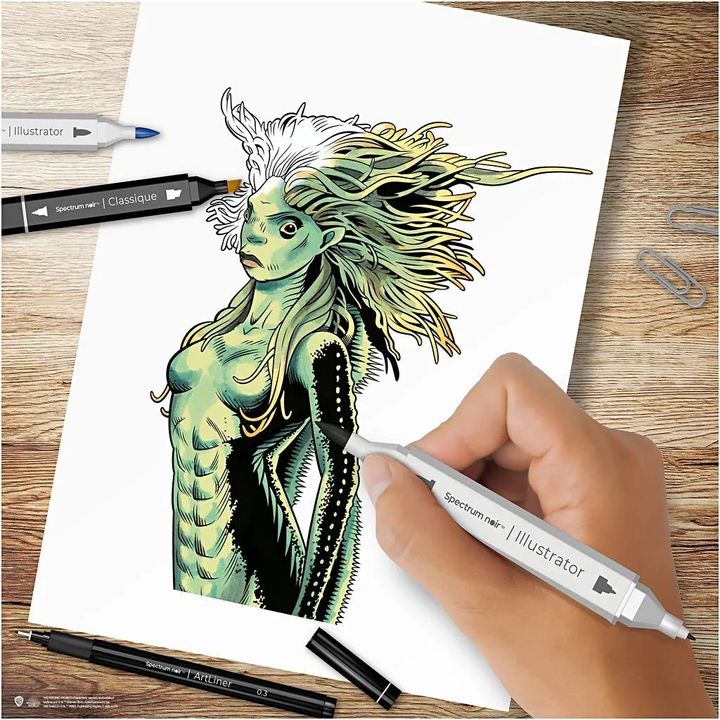 Zestaw do tworzenia ilustracji HARRY POTTER: MAGICAL CREATURES | Artmie