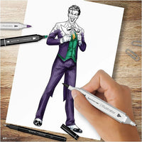 Zestaw do tworzenia ilustracji HEROES AND VILLAINS : THE JOKER | Artmie