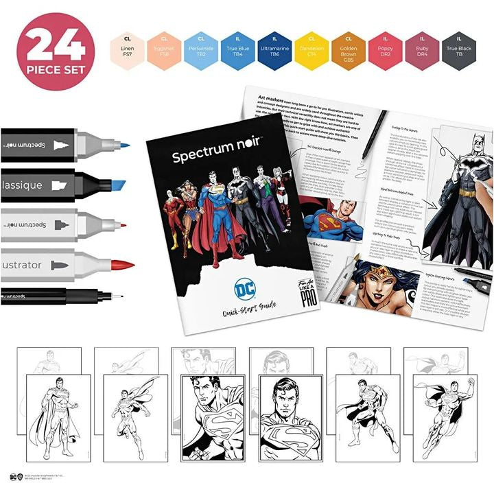 Zestaw do tworzenia ilustracji SUPERMAN | Artmie