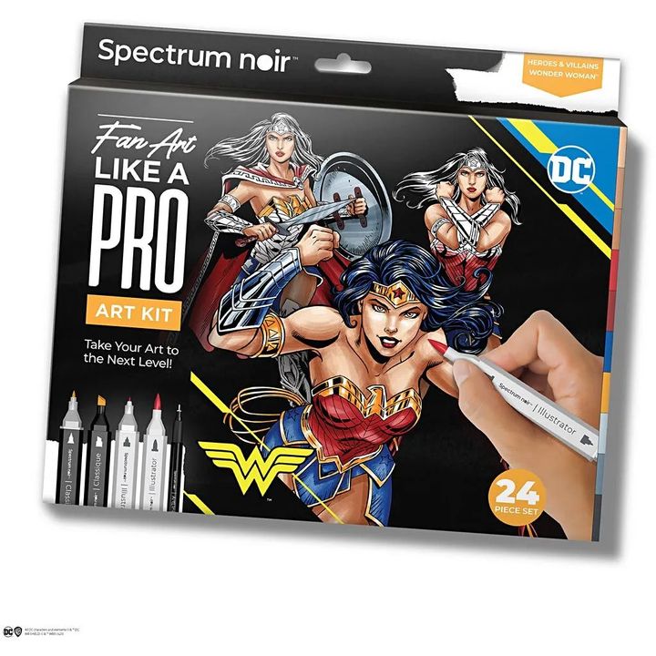 Zestaw do tworzenia ilustracji WONDER WOMAN | Artmie