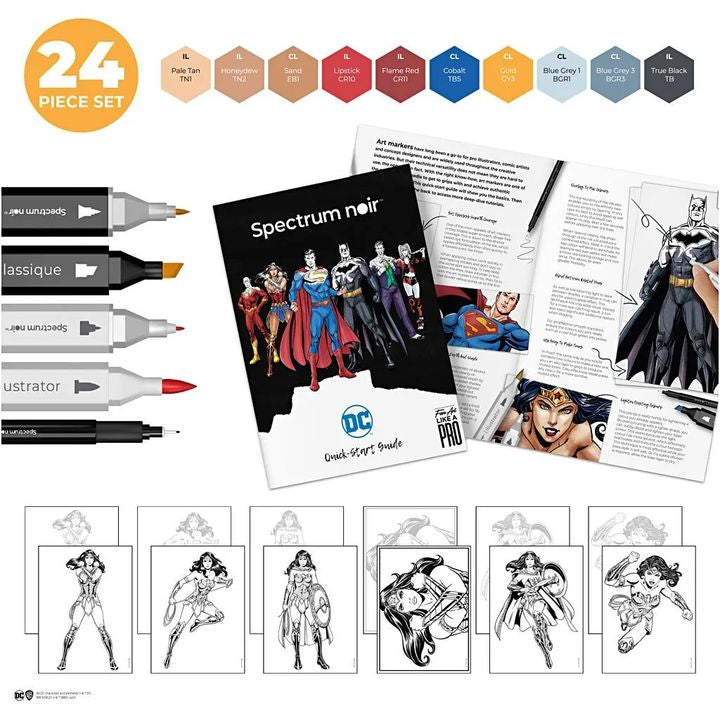 Zestaw do tworzenia ilustracji WONDER WOMAN | Artmie