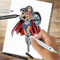 Zestaw do tworzenia ilustracji WONDER WOMAN | Artmie