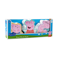 Zestaw drewnianych puzzli dla dzieci PEPPA PIG 3 szt. | Artmie