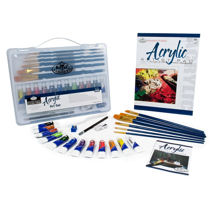 Zestaw farb akrylowych Acrylic Art Set / 25 elementów | Artmie