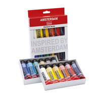 Zestaw farb akrylowych AMSTERDAM Standard Series / 12 x 20ml | Artmie