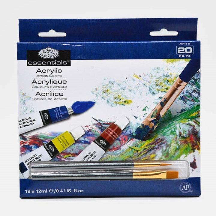 Zestaw farb akrylowych ARTIST Paint / 18 szt x 12 szt | Artmie