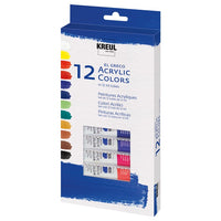 Zestaw farb akrylowych El Greco 12 szt x 12 ml | Artmie
