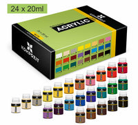 Zestaw farb akrylowych Kompozit STANDART 24 x 20 ml