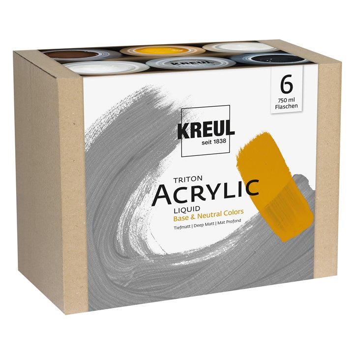 Zestaw farb akrylowych KREUL Triton | Artmie
