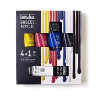 Zestaw farb akrylowych Liquitex Basics / 4 x 75ml   1 x 118ml | Artmie