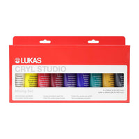 Zestaw farb akrylowych LUKAS Cryl Studio 9 x 100 ml – 1