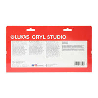 Zestaw farb akrylowych LUKAS Cryl Studio 9 x 100 ml