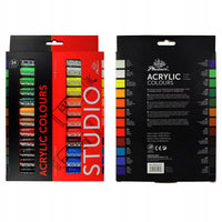 Zestaw farb akrylowych Phoenix, 12–24 x 12 ml