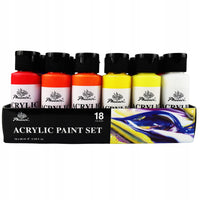 Zestaw farb akrylowych Phoenix 18 x 59 ml