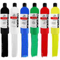 Zestaw farb akrylowych Phoenix Studio 6 x 500 ml