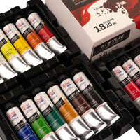Zestaw farb akrylowych ROSA STUDIO | 18x20 ml — zdjęcie 4