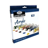 Zestaw farb akrylowych Royal & Langnickel / 18 szt x 21 ml | Artmie