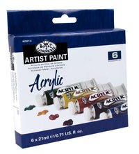 Zestaw farb akrylowych Royal & Langnickel / 6 szt | Artmie