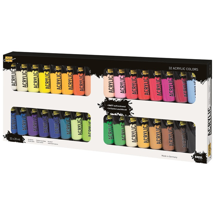 Zestaw farb akrylowych Solo Goya / 32 szt x 20 ml | Artmie