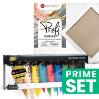 Zestaw farb akrylowych Solo Goya - ARTMIE Gold Matches with Canvas | Artmie